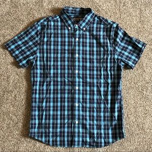 NWOT RYE Slim Fit Short Sleeve Button Down